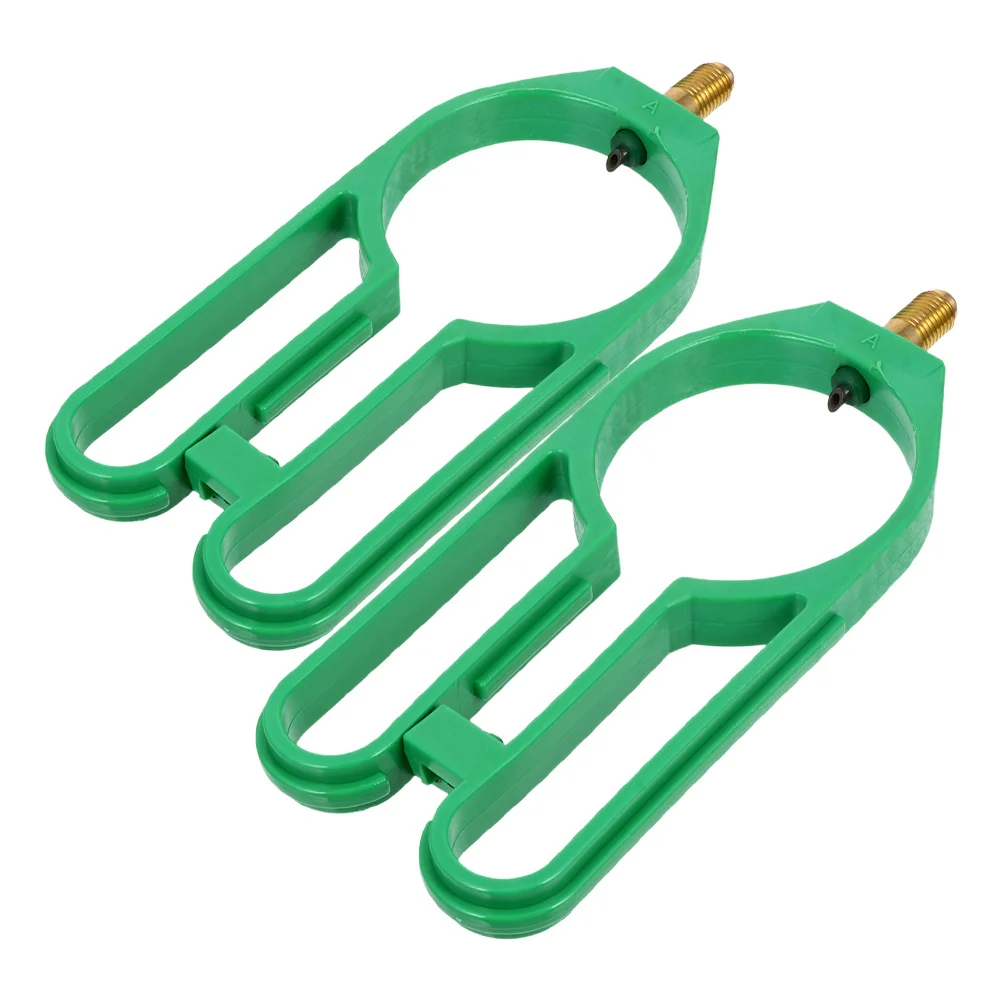 2 Buah Katup Pembuka Botol Pendingin Mobil Bahan ABS Tahan Lama Alat Perbaikan AC Samping Dapat Ditekan