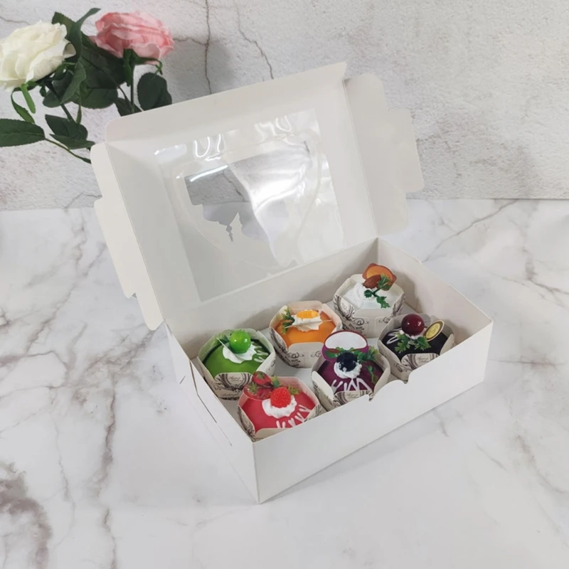 Kotak Cupcake Idul Fitri Wadah Pembungkus Makanan Hadiah Anak Laki-laki dan Perempuan Dropship