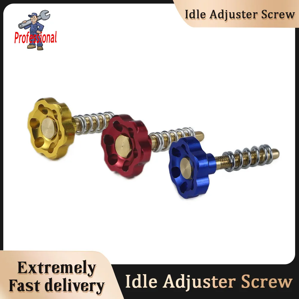 

Motorcycle Carburetor Idle Adjuster Screw For PE PWK NSR PWL KR150 Motorcycle Carburetor Idle Speed Screw