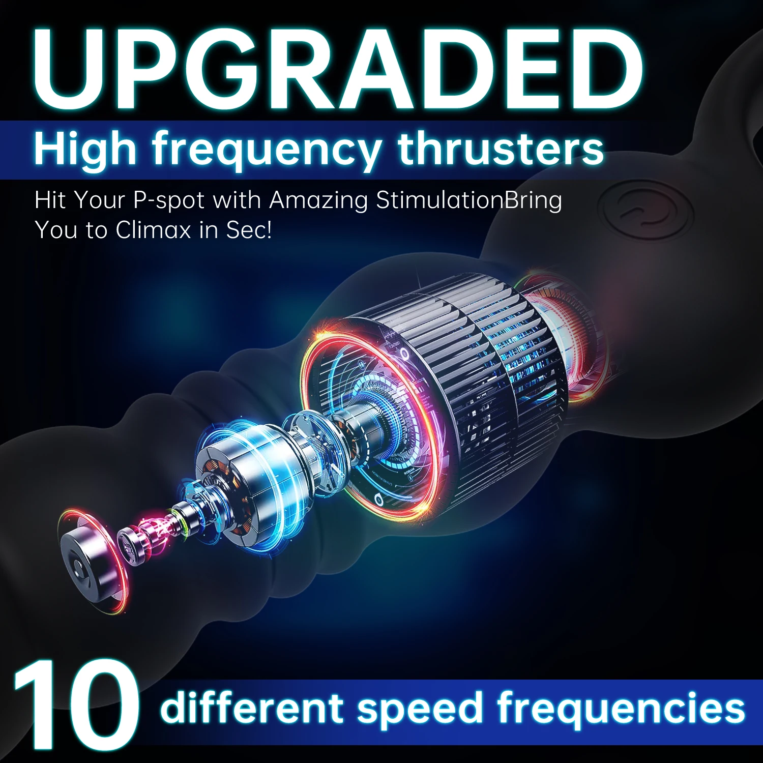 تلسكوبي الشرج الخرز المكونات بعقب هزاز App التحكم Thrusting دسار جهاز تدليك للبروستاتا بوتيسد محفز الجنس لعب للنساء