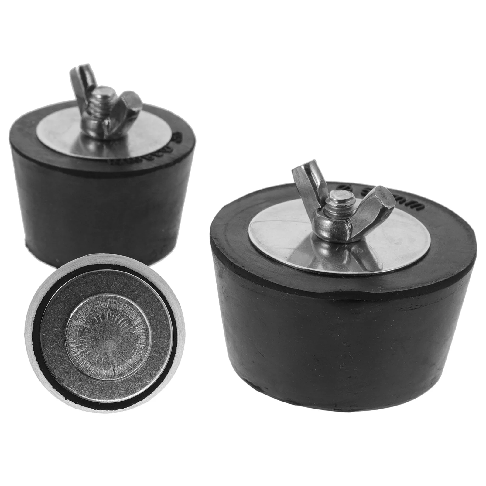 

3pcs Winterizing Plugs Rubber Expansion Stoppers With Screw Anti Freeze Drain Plug Replacement For Above Ground Inground Pools