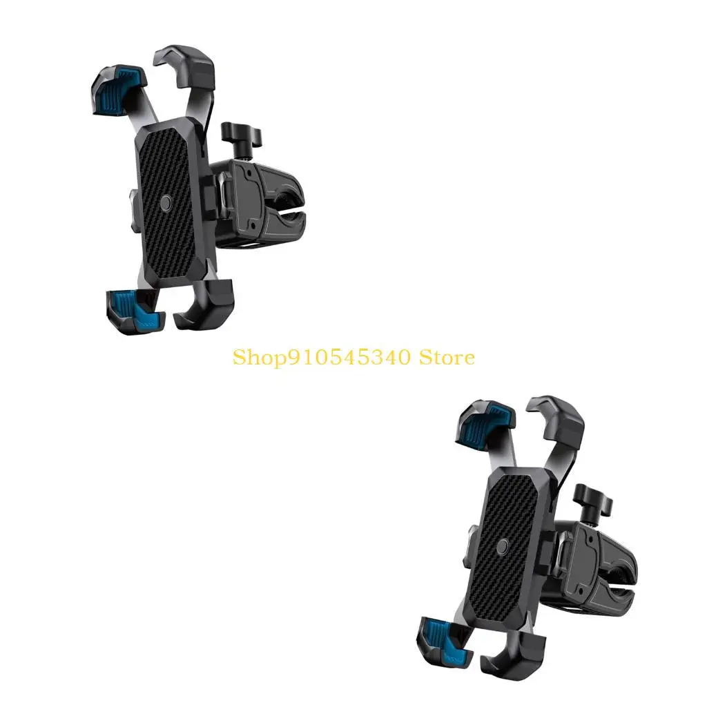 U2JA Fast-Fit Bike Phone Mount with 4-Corner Cradle Fit Use Daily
