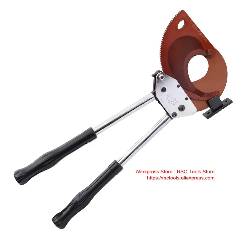 Cesoia per cavi a cricchetto J95 per il taglio di cavi manuale per cavi Cu/Alu corazzati da 3 * 185 mm2 o 95 mm