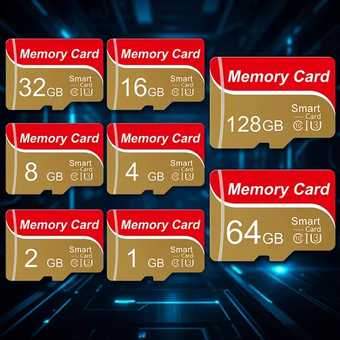 Memory Card 1GB 2GB 4GB 8GB 16GB 64GB Mini TF Cards 128GB Memoria 32GB TF Card Flash Drive Micro Card