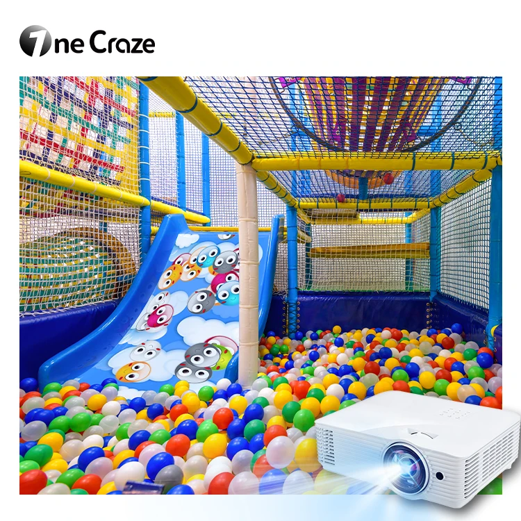 Exciting 3D Interactive AR Simulator Projector Games Magical Projection for Indoor & Outdoor for Home Shopping Mall for Children