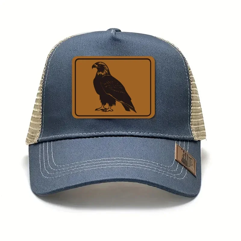 Luxury Bald Eagle Brand Baseball Cap Outdoor Sport Snapback Hat for Women Unisex Breathable Caps Knight's Hat Trucker Hats