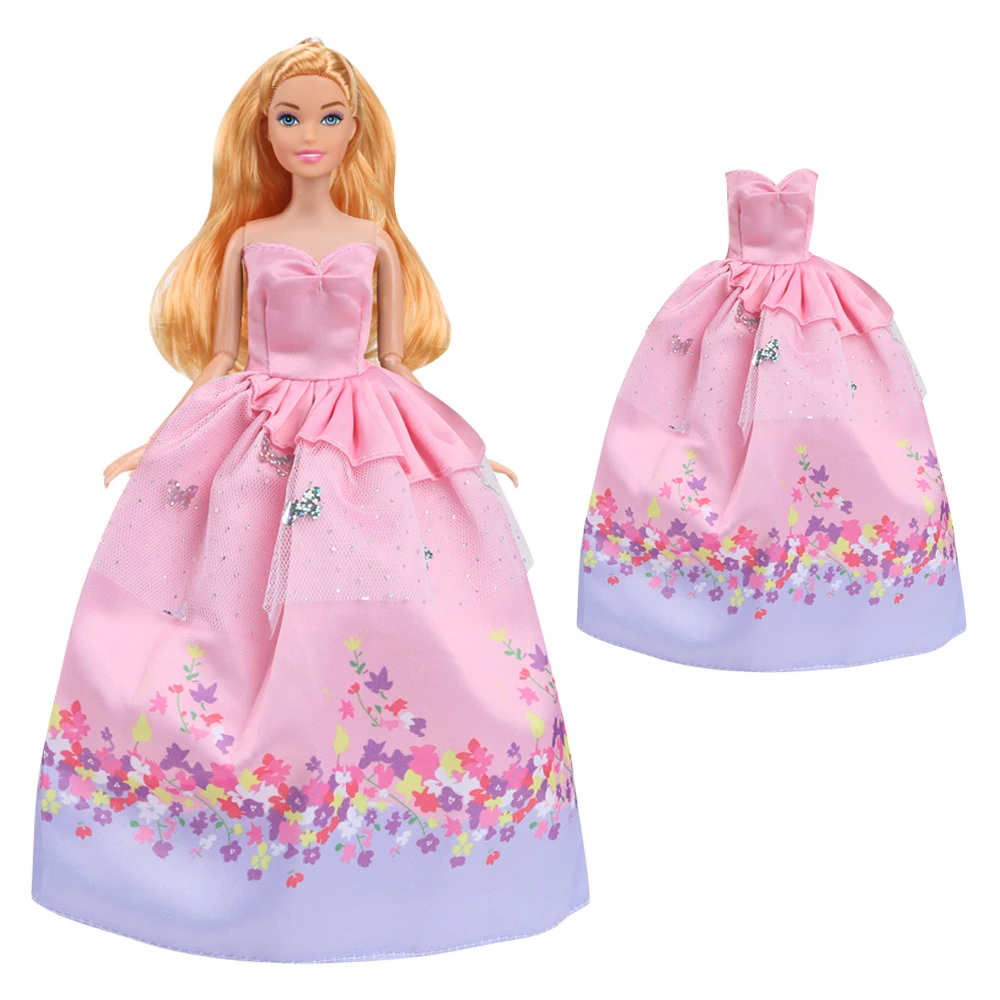 1 Pcs Fashion 1/6 Doll Dress 11.5 Inch Doll Clothes Doll Accessories Wedding  Gown Princess For  1/6 BJD Doll Skirt  House  Toys