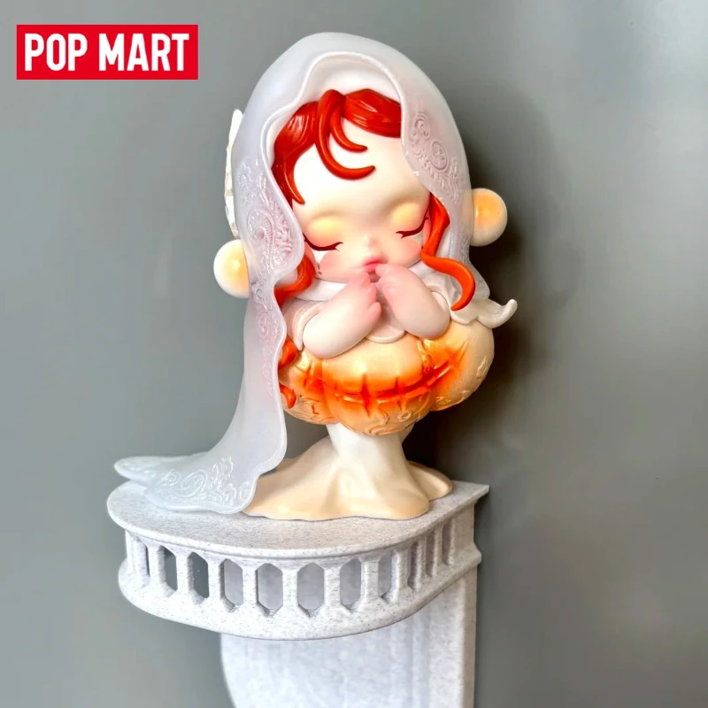 

Подлинная фигурка POP MART SKULLPANDA Covenant of the White Moon, ограниченная коллекция лифта, новогодний подарок, игрушка-сюрприз