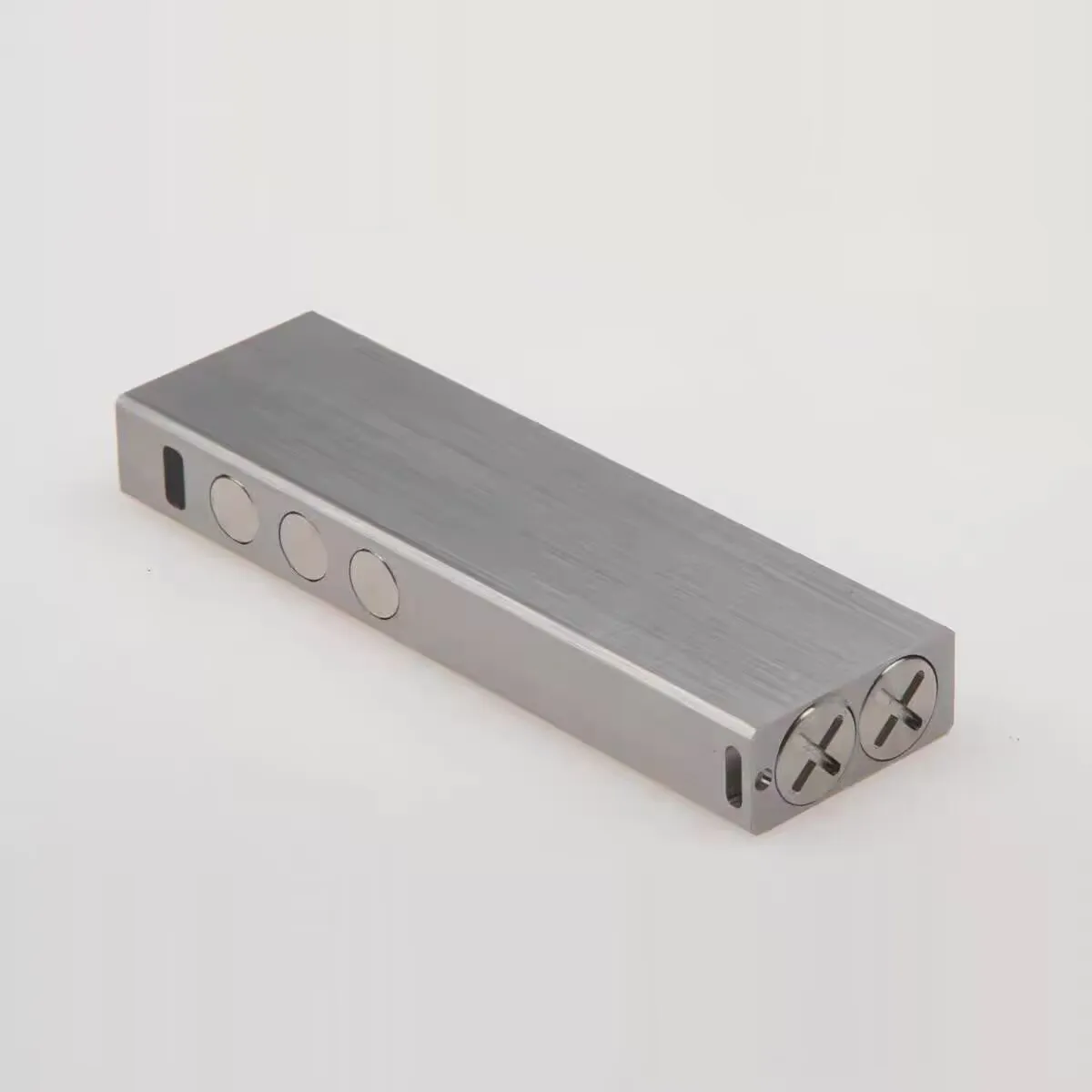LED flashlight, laser dual-use, stainless steel square stele, pointing star pen, laser flashlight