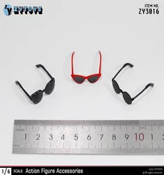 ZYTOYS ZY3015 ZY3016 1/6 Male Female Soldier Fashion New Sunglasses Set Model Toys Fit 12'' Action Figure Body In Stock