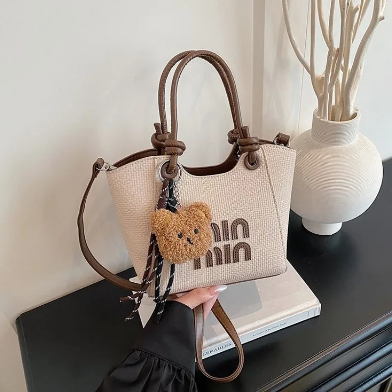 

Urban Street Fashion Leather Lady Bag Classic Paris Trendy Simple Casual Tote Luxury Crossbody Daily Hand Bag