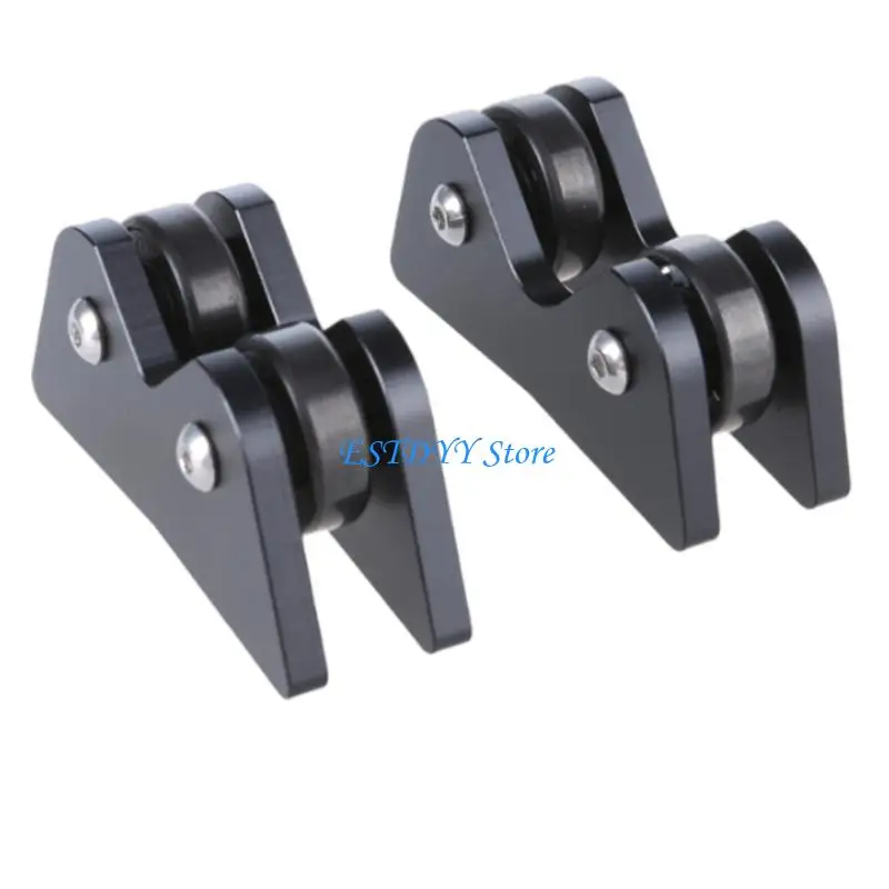 G6DE 2Pcs Pool Billiard Cue Snooker Club Roller Straightness Detector Checker Inspect Tool Cue Tip Shaper Repair Tool