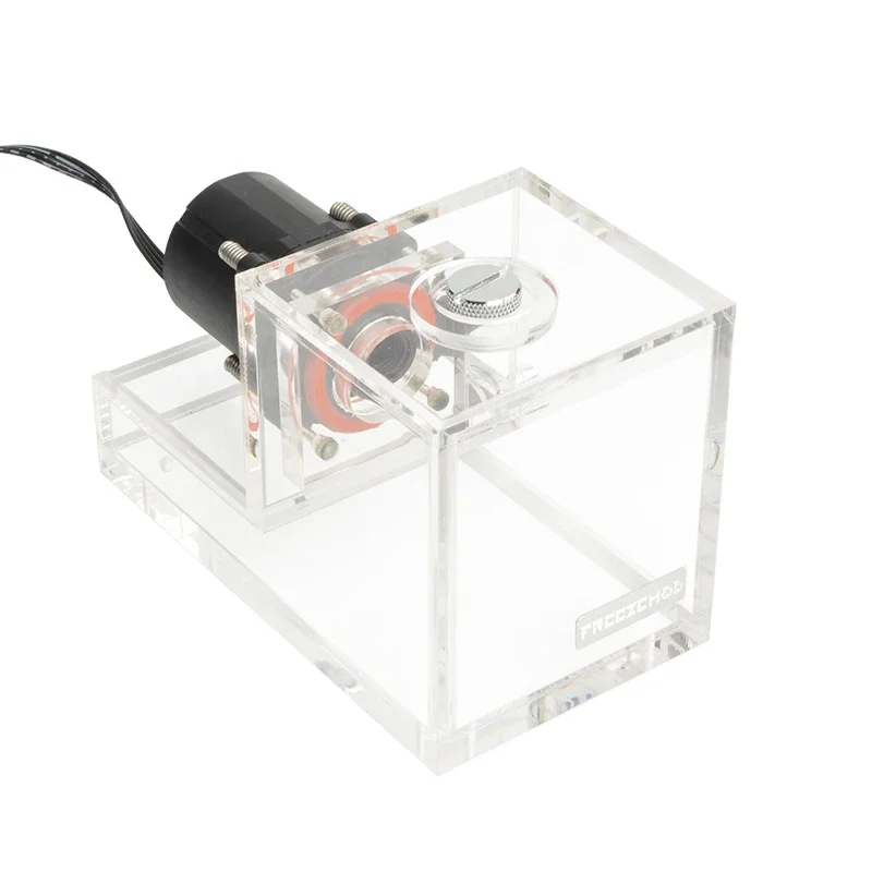 FREEZEMOD Water Cooling ปั๊มถังน้ําแบบบูรณาการ Res 24V กระแสเงินสด 630L/H หัว 4.2 เมตร PWM อุณหภูมิควบคุม