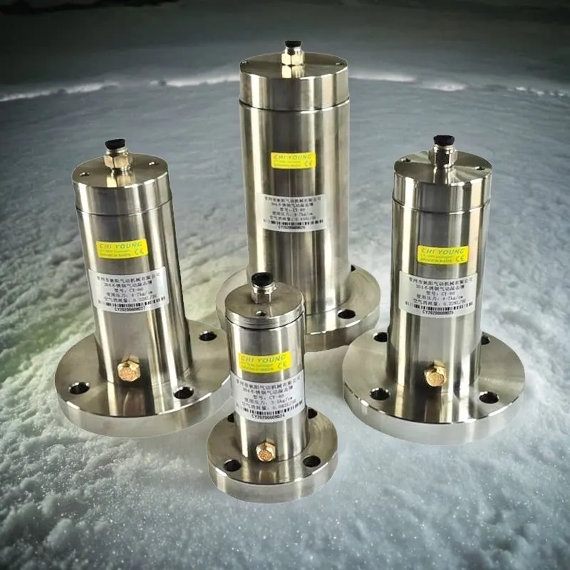 Pneumatic Percussion Hammer Carbon Steel Stainless Steel Air Hammer Light Sound Explosion-proof Silo Impact Hammer