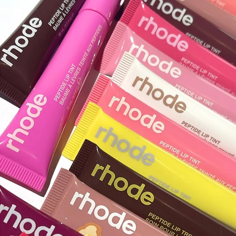 Rhode New Color Colada Honey Mango PBJ Lip Gloss Pocket Blush Stick Non-fading Waterproof Moisturizing Shimmer Lipstick Liner