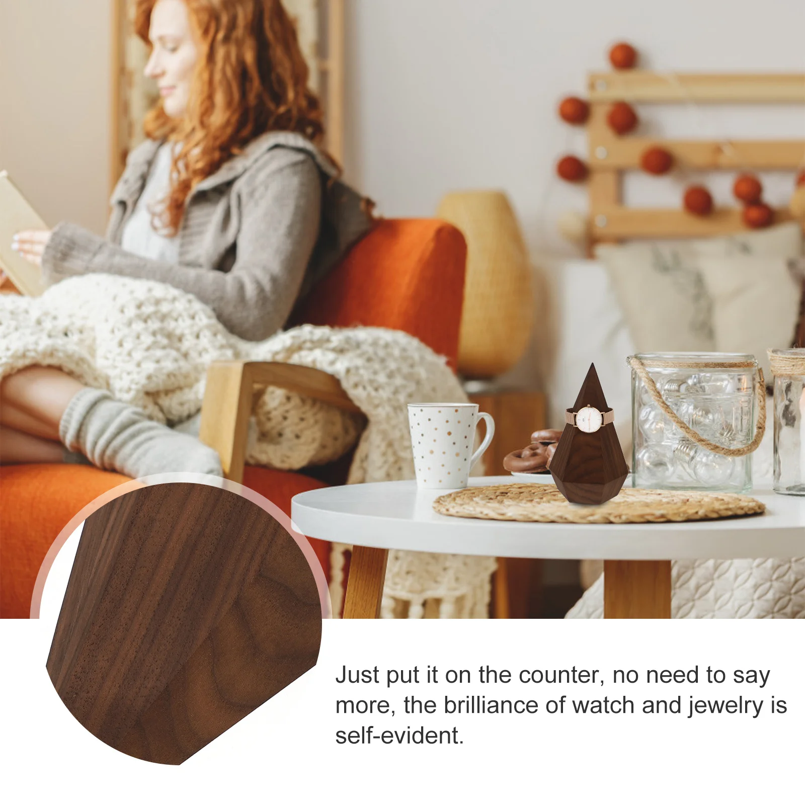 1Pcs Multi-Functional Watch Bracelet Bangle Holder Flat Edges Simple Design Showcase Rack Watch Storage Rack