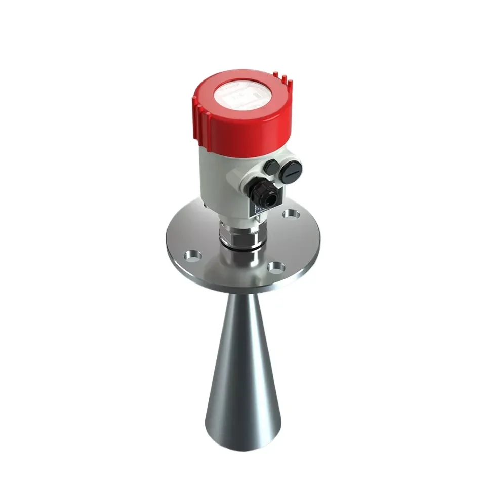 

radar level transmitter 26 ghz radar liquid level transducer sensor foam bubble level transmitter for oil tank