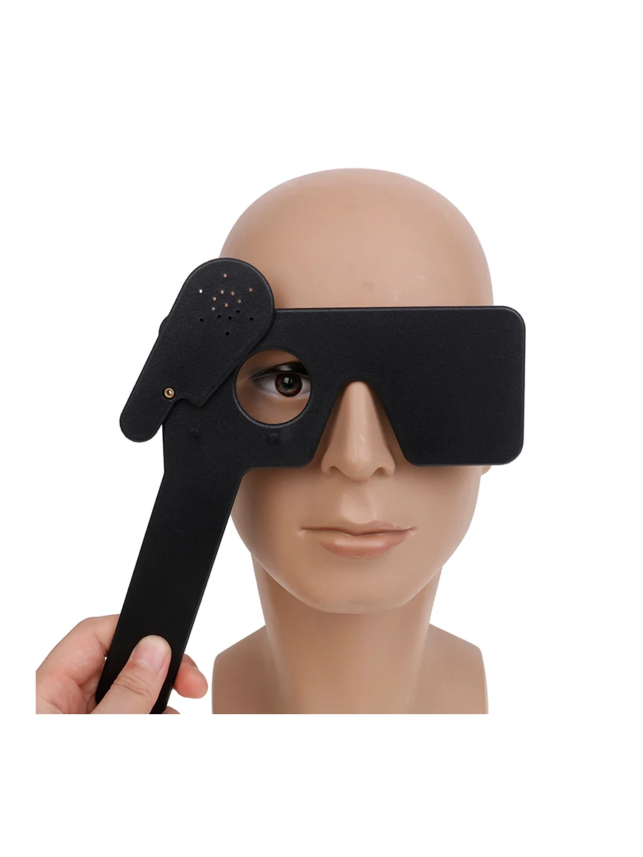 ~Lorgnette Occluder Multi 17 Pin hole Hand Occluder Optometry Instrument Tool.