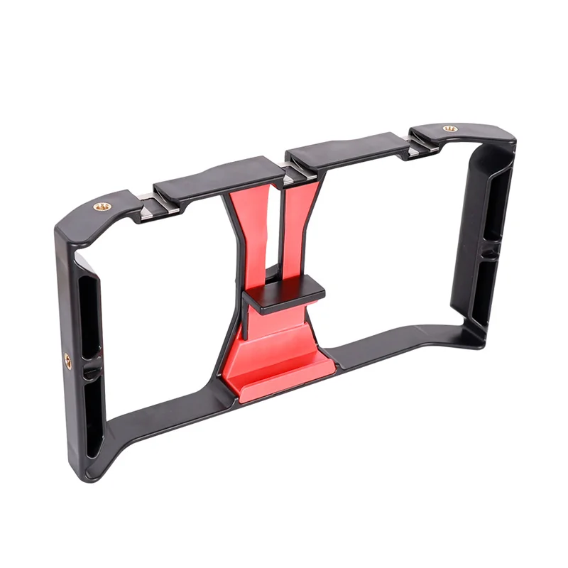 Video Camera Cage Stabilizer, Mount Holder, Handheld Frame, Filme, Smartphone Video Rig, Vlog Acessórios do telefone