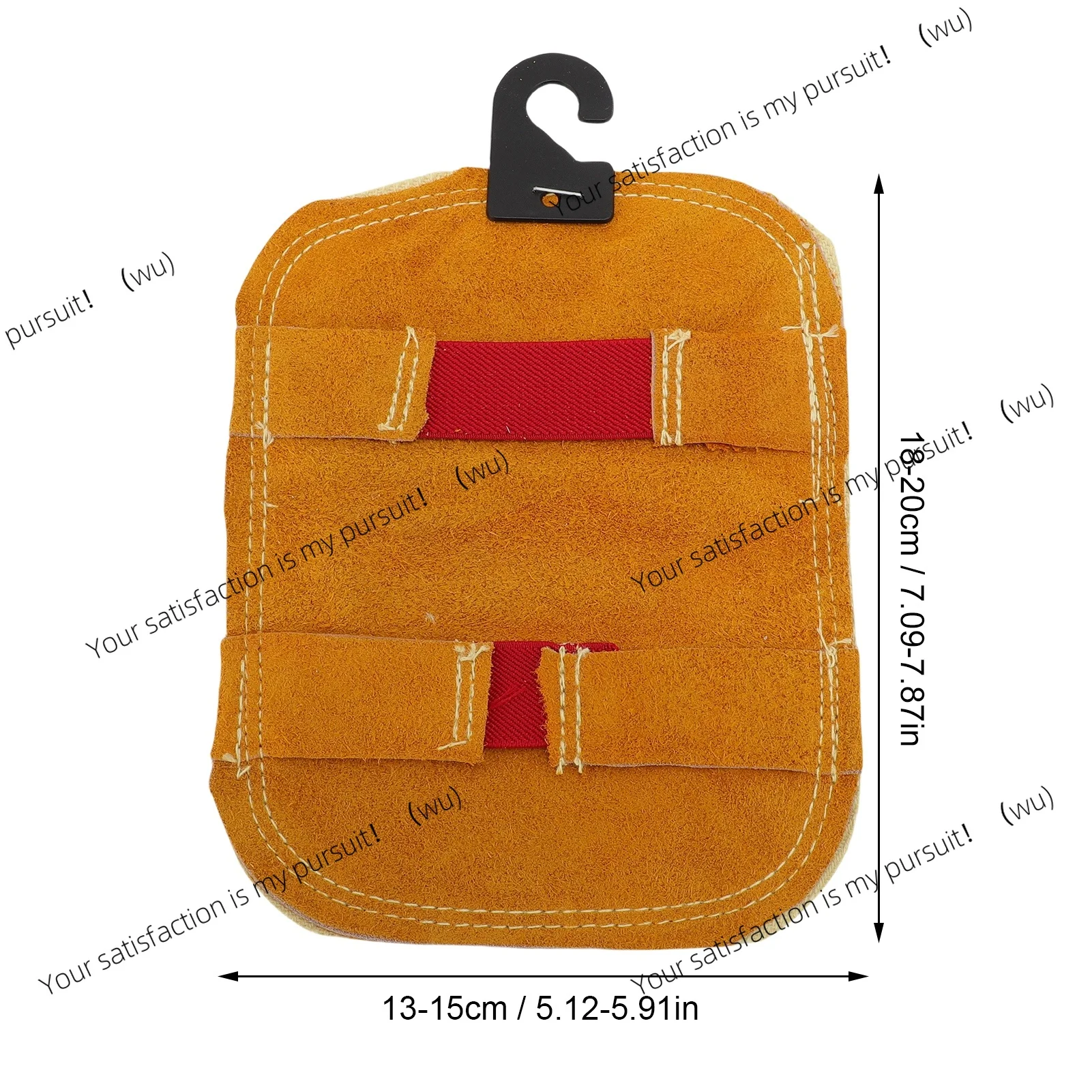 for Cutting Smelting Welding Hand Pad 2 Layer Leather Aluminized Back High Temperature Proof Welding Gloves Heat Guard