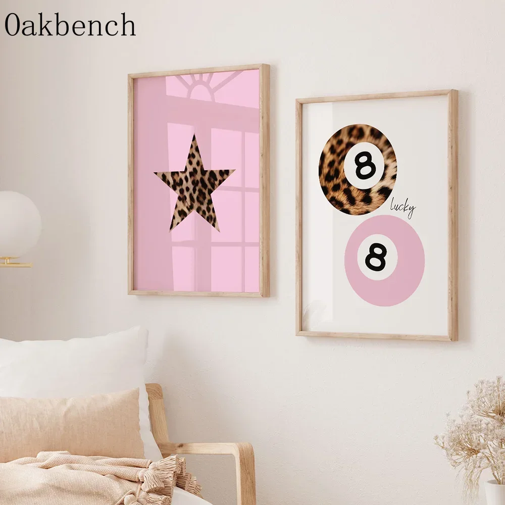 إيوبارد طباعة جدار الفنون الوردي طباعة صورة ستار صورة معلقة الشمال اللوحة الملصقات غرفة نوم غرفة المعيشة جدار ديكور لا الإطار