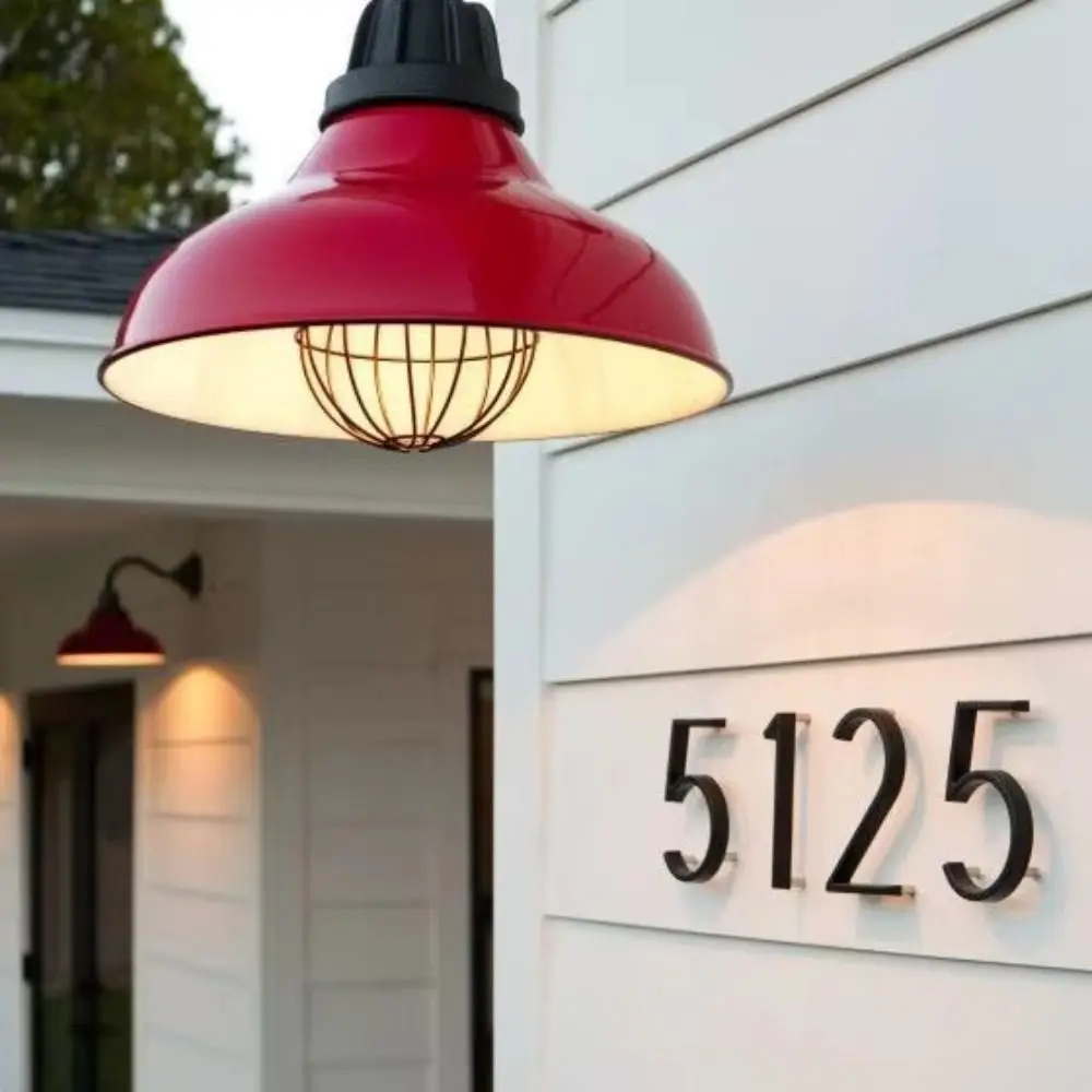 Modern Design Floating House Numbers Outdoor Use Hanging Type Modern House Numbers Floating Design Weatherproof