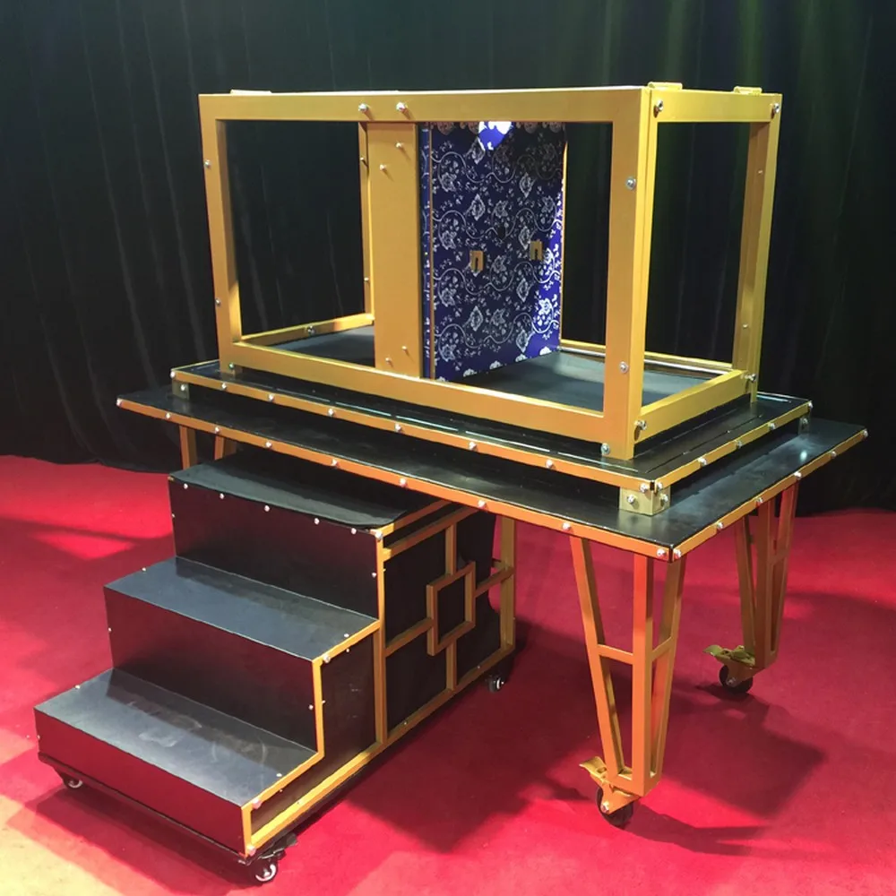 Professional Stick Box Stage Magic Illusion Large Stage Illusion Magic Props