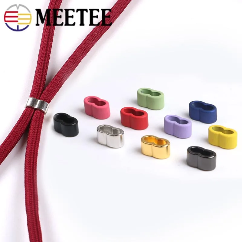 10/20 Pz 10mm Metallo Colorato Appeso Campana Fibbia Del Telefono Mobile Cordino Pulsante di Regolazione Vestiti Pantaloni Vita Corda Tether chiusura