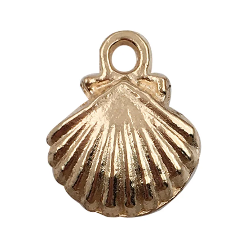 30 قطعة سبائك معدنية قذيفة نجم البحر الخرز السائبة المفاتيح القرط Charms قلادة المعلقات ل سوار ذاتي الصنع النتائج صنع المجوهرات