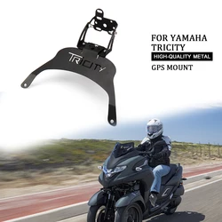 OTILLI-soporte de teléfono con carga inalámbrica para motocicleta, soporte de navegación GPS ajustable para Yamaha Tricity, accesorios para motocicleta