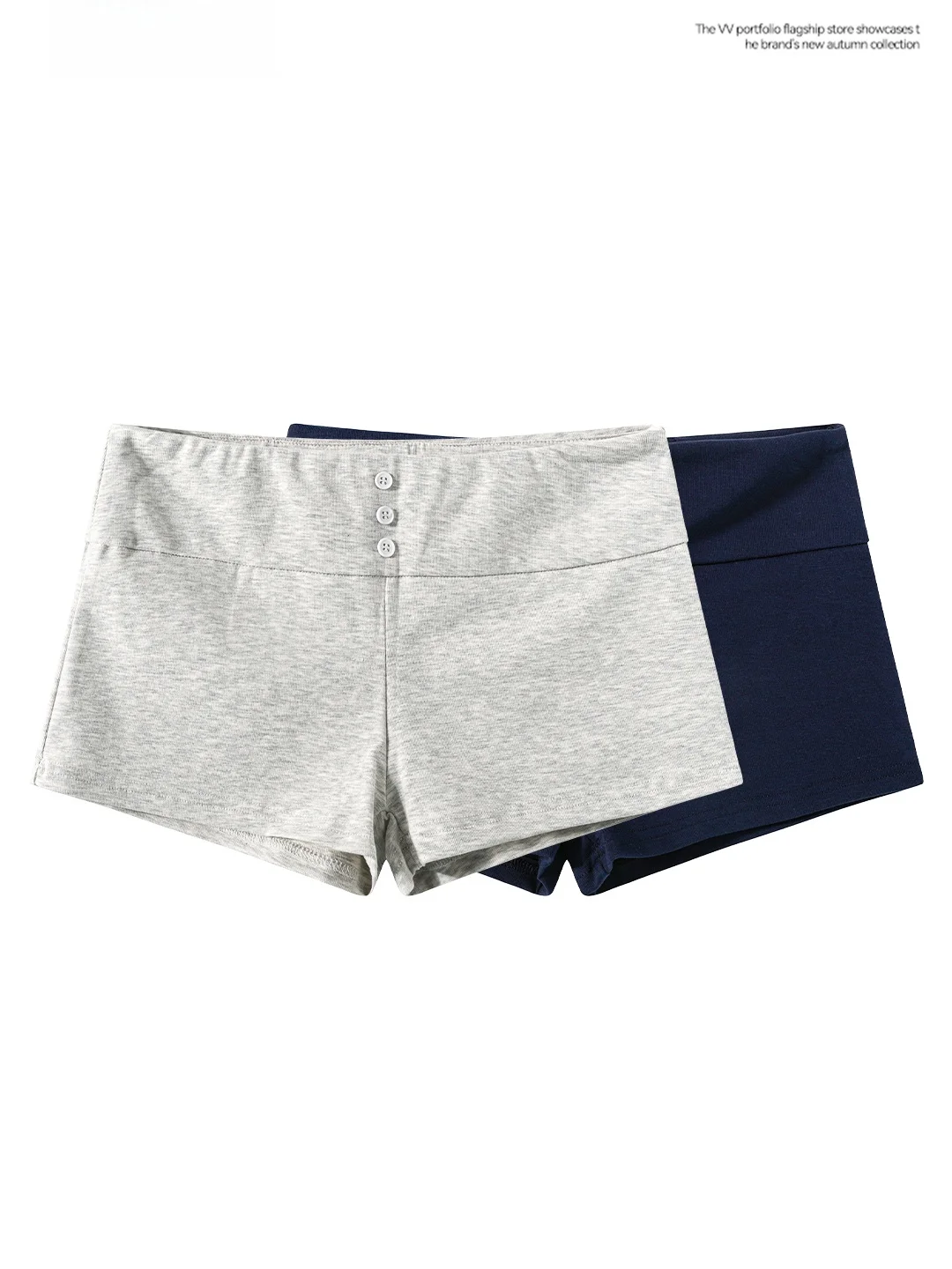 Sexy High Waist Short Pants Women's Base Layer Tight Fit Pure Desire Autumn Slimming Commute Style Bottoming Shorts