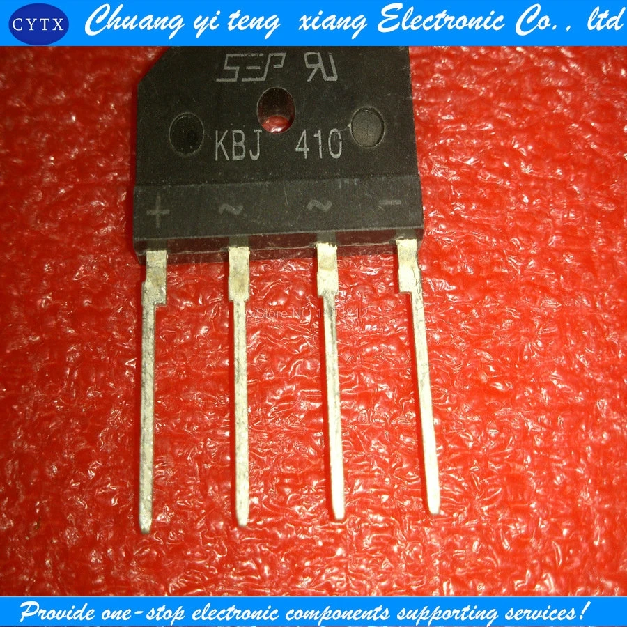 KBJ410 4A 1000V  10pcs/lot