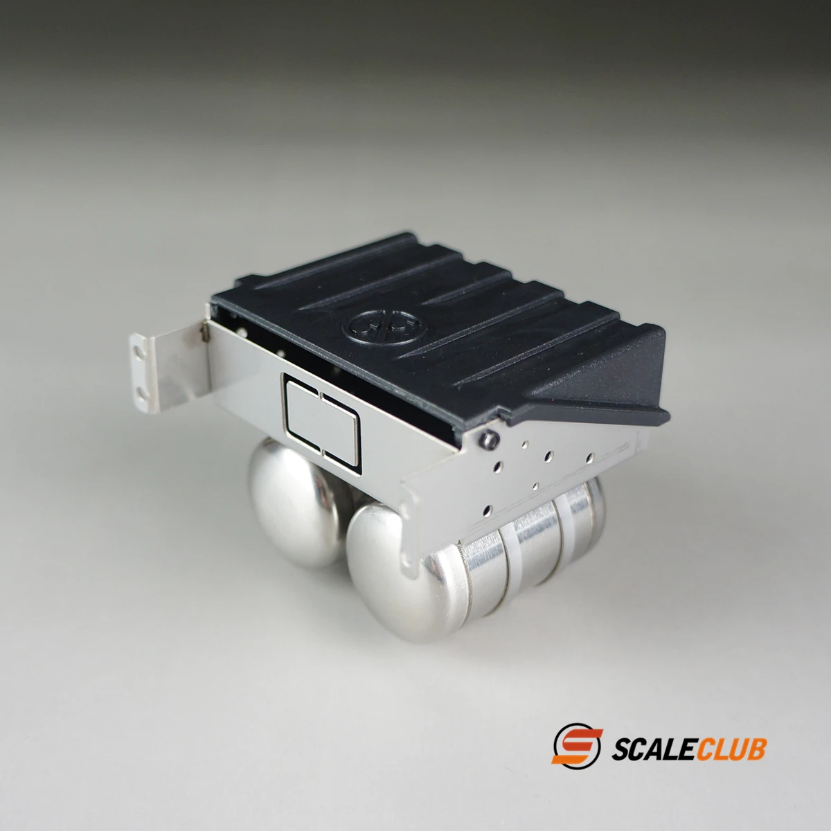 Scaleclub Model Voor MAN Tractor 1:14 Metalen Upgrade Simulatie Accubak Gas Tank Voor Tamiya Lesu Rc Truck Trailer Kipper