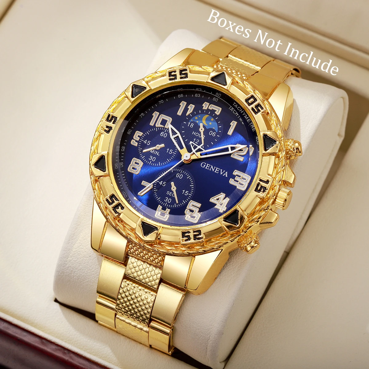 

Роскошные мужские деловые часы, модные кварцевые наручные часы с большим циферблатом для мужских часов в подарок Reloj Hombre (без коробки)