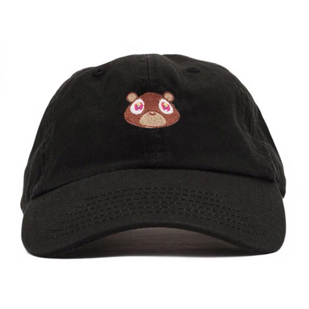 Kanye West Ye Bear Dad Lovely Baseball Cap Summer For Men Women Snapback Unisex Exclusive Release Hip Hop Hot Style Hat