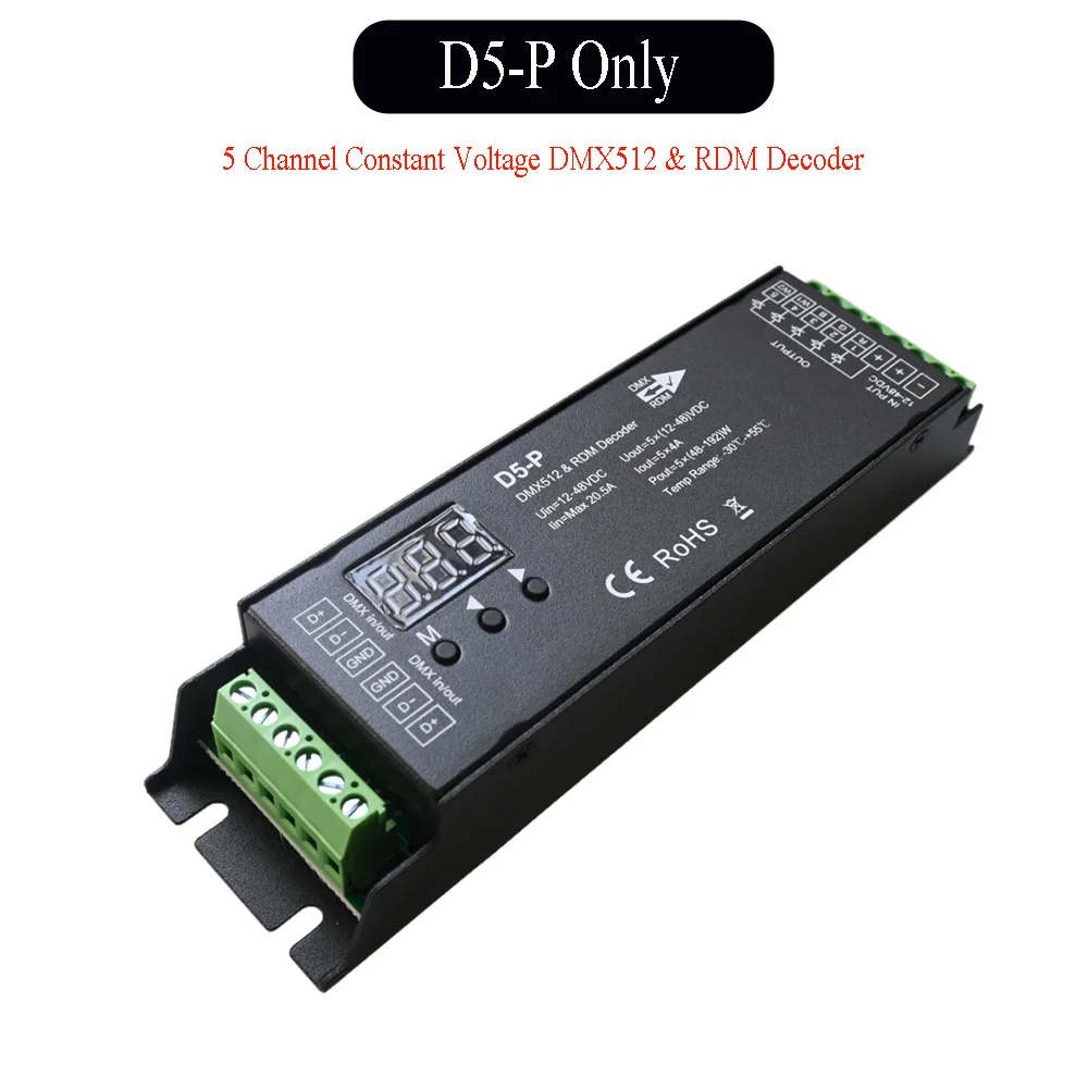 Variant: 5CH DMX512 Decoder