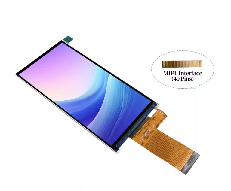 

5-inch 480 * 960 TFT LCD screen IPS RGB interface digital electronic display screen
