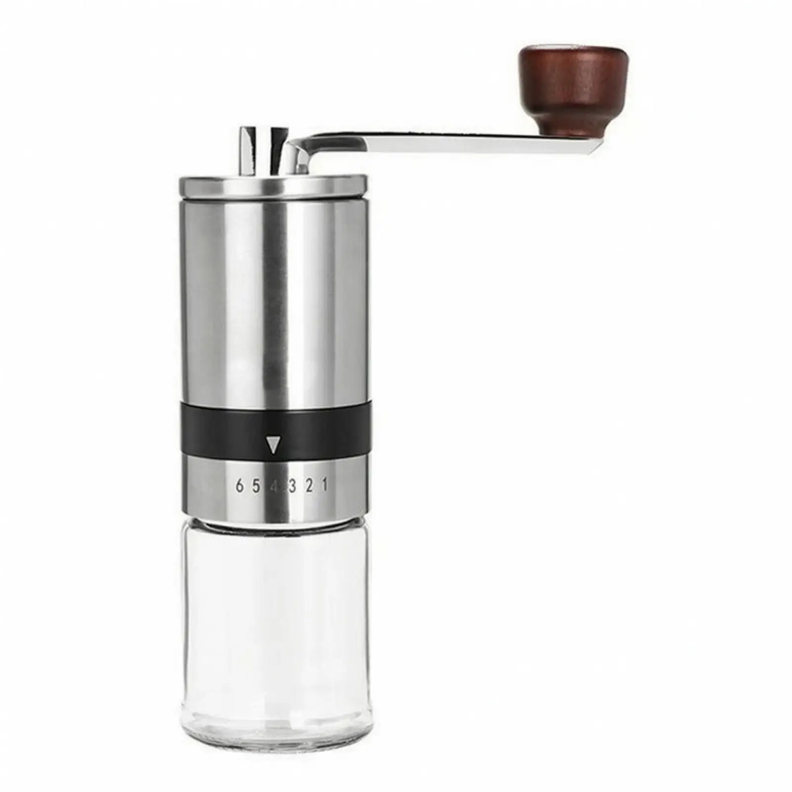 Manual Coffee Grinder Consistent Hand Crank Coffee Grinder Long-Lasting