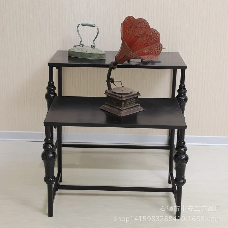 Bag racks, shoeracks, assembly platforms, clothing store window display cabinets, iron wrought women's and men's clothingstore