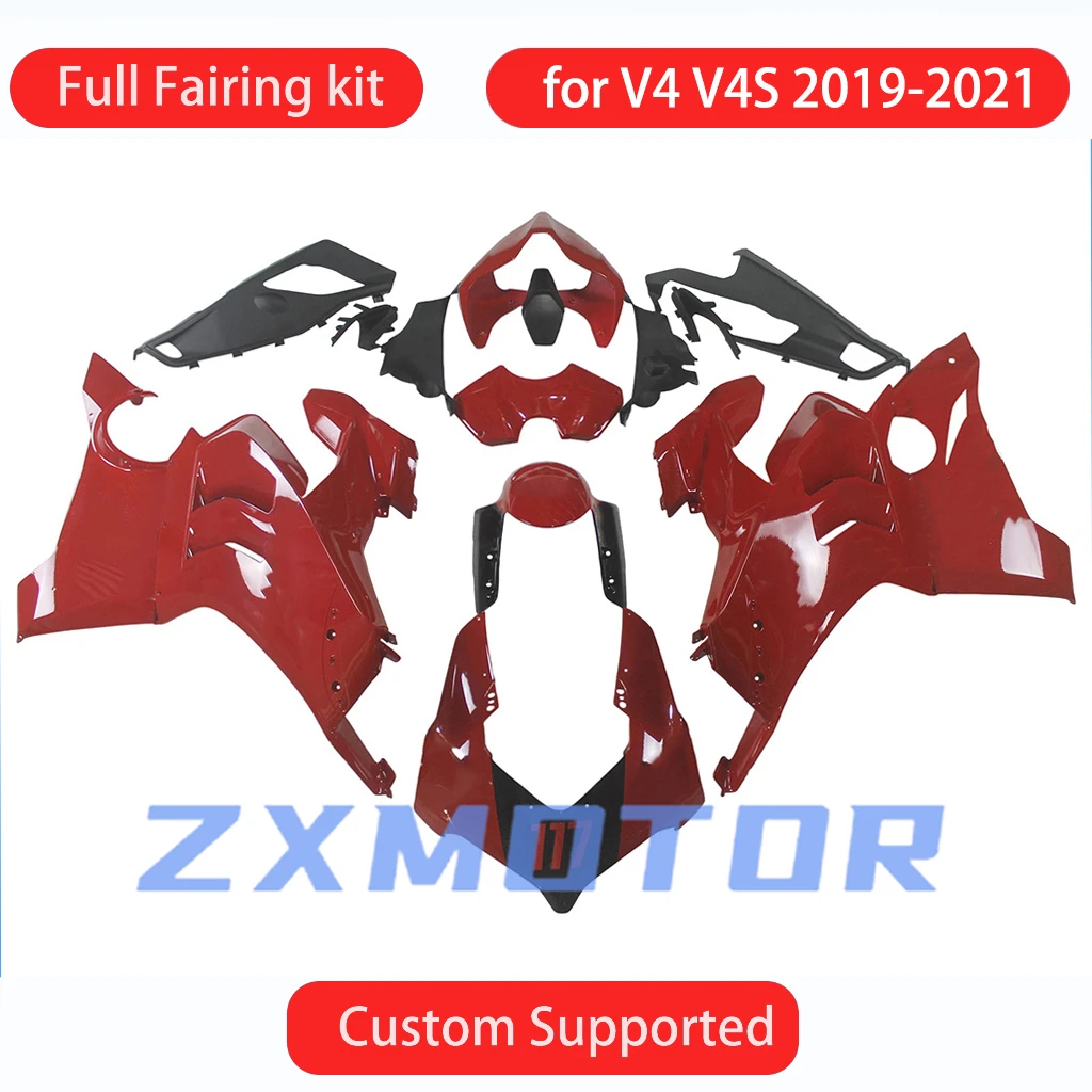 

Комплект обтекателей для мотоцикла DUCATI V4 2019 2020 2021 V4S 19 20 21, литые обтекатели кузова