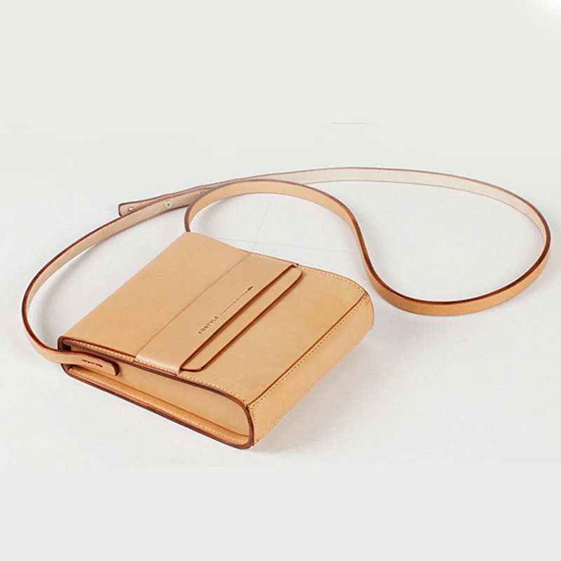 DIY Handmade Kraft Paper Template for Women's Shoulder Bag Fashion Leather Craft Pattern Set 17cm X 19.5cm X 5cm Sewing Stencil view 4