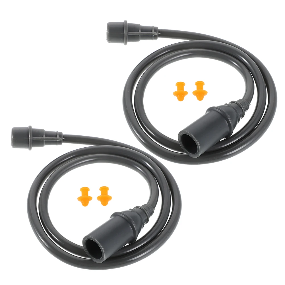 

2pcs Cupping Tubes Replacement Body Massage Hose Vacuum Extension Accessories for Cupping Therapy Plastic Manual