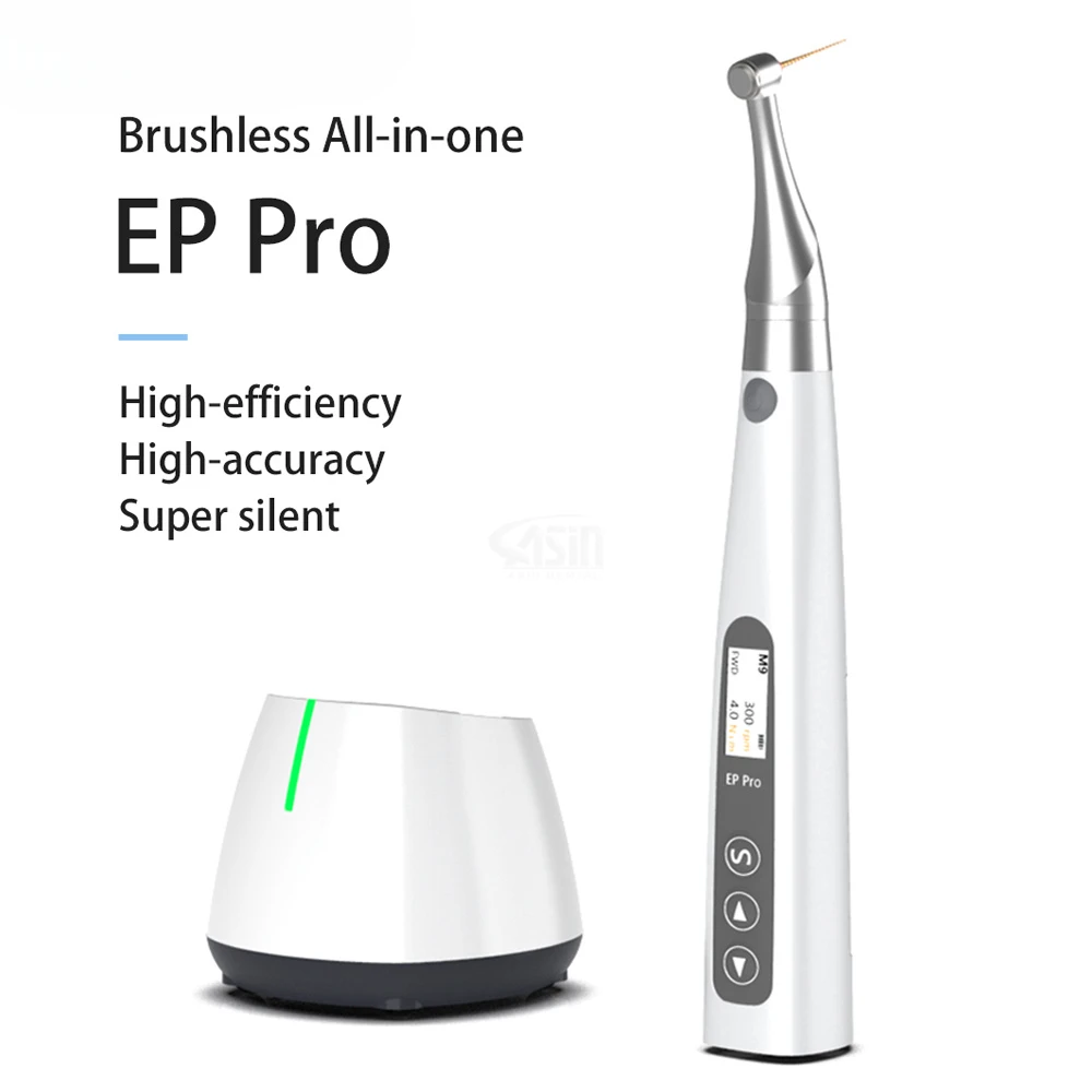 

Advanced Dentals Instruments Wireless 6:1 Ratio Endo Motor with Apex Locator Brushless EP-Pro Stainless Steel