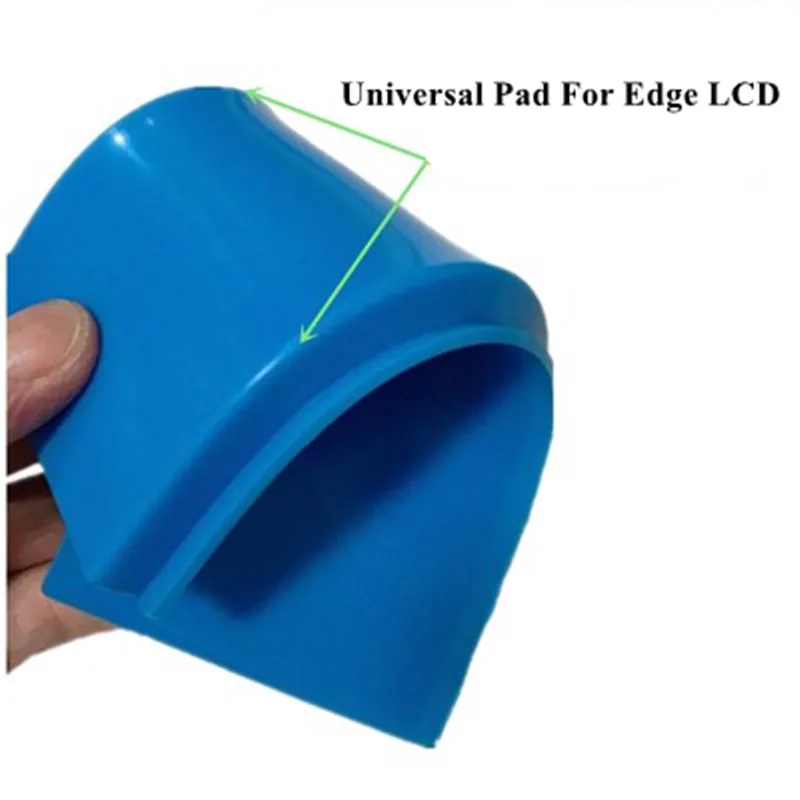 Professional Edge LCD Rubber Super Soft Curved Screen Display Laminating Mat for LCD OCA Laminating Blue Rubber Tool