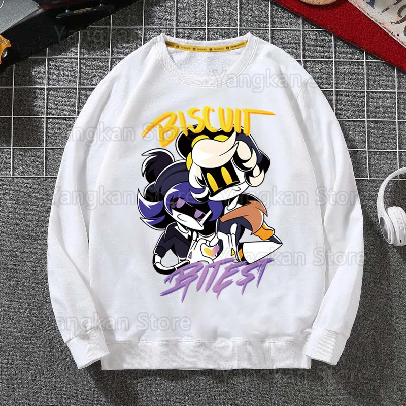 Murder Drones Sweatshirts Men Woman Fashion White color Autumn Winter Hip Hop Hoody Male Brand Casual Tops