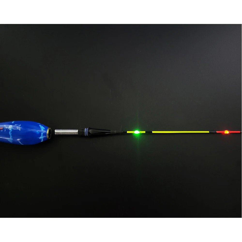 هاري تعويم المياه العذبة ذيل طويل 6 نقاط تعويم إلكتروني سمك الشبوط الصليبي أسفل رفع الصيد تعويم #6