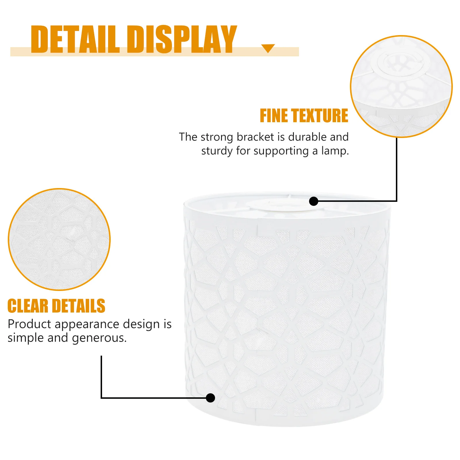 

1 Piece Decorative Hollow Iron Lampshade Premium Metal Light Cover for Bedroom Living Room Home Decor Lamp Accessory