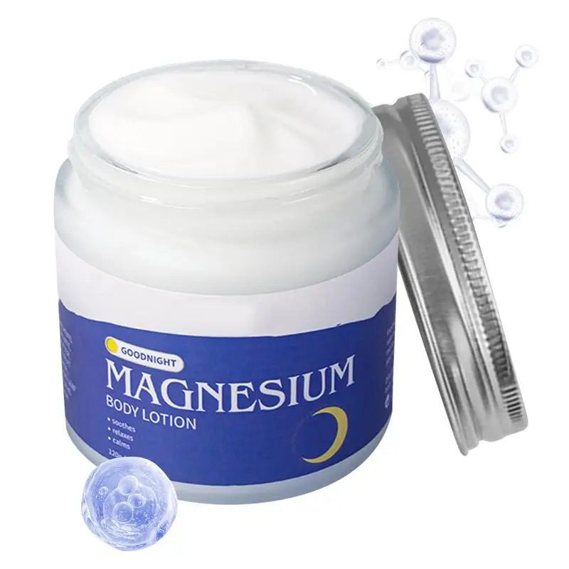 Magnesium Body Lotion Moisturizer Body Cream Magnesium Anti-Fatigue Body Cream Relaxing Body Lotion for Neck Shoulders Legs