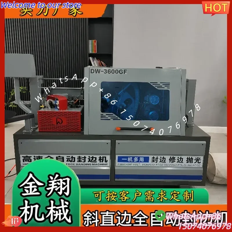 2026 Large-scale automatic honeycomb panel edge banding machine, all-aluminum furniture, aluminum plate foam board,
