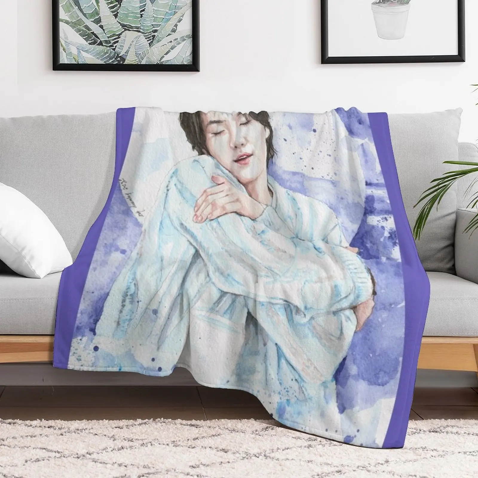 Self Love Min Yoongi Throw Blanket